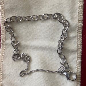 JAMES AVERY Twisted Wire Cable Charm Bracelet